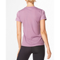 2XU Aero Hardloopshirt Korte Mouwen Lila Dames