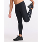2XU Aero Vent Compression Hardloopbroek Lang Zwart/Wit Heren