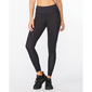 2XU Force Mid-Rise Compression Hardloopbroek Lang Zwart Dames