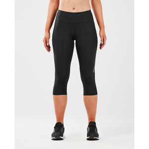 2XU Force Mid-Rise Compression Hardloopbroek Driekwart Dames