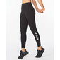 2XU Form Stash Hi-Rise Compression Hardloopbroek Lang Zwart/Wit Dames