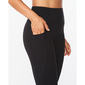 2XU Form Stash Hi-Rise Compression Hardloopbroek Lang Zwart/Wit Dames