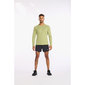 2XU Aero Hardloopshirt Lange Mouwen Groen Heren