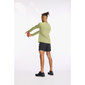 2XU Aero Hardloopshirt Lange Mouwen Groen Heren