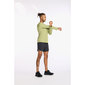 2XU Aero Hardloopshirt Lange Mouwen Groen Heren