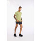 2XU Aero Hardloopshirt Korte Mouwen Lichtgroen Heren