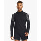 2XU Light Speed 1/2 Zip Hardloopshirt Lange Mouwen Zwart/Grijs Heren