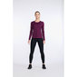 2XU Aero Hardloopshirt Lange Mouwen Donkerrood Dames