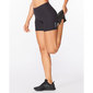 2XU Core Compression 5 inch Hardloopbroek Kort Zwart/Ziver Dames