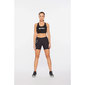 2XU Core Compression 5 inch Hardloopbroek Kort Zwart/Ziver Dames