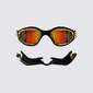 Zone3 Vapour Polarized Zwembril Zwart/Goud