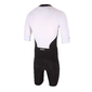 Zone3 Lava Long Distance Trisuit Korte Mouwen Zwart/Wit Heren