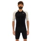 Zone3 Lava Long Distance Trisuit Korte Mouwen Zwart/Wit Heren