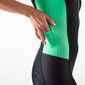 Zone3 Aquaflo Plus Trisuit Zonder Mouwen Zwart/Groen Dames
