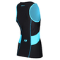 Zone3 Activate Tri Top Zwart/Blauw Dames