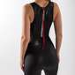 Zone3 Neoprene Kneeskin Wetsuit Zwart/Zilver Dames