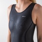 Zone3 Neoprene Kneeskin Wetsuit Zwart/Zilver Dames