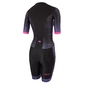 Zone3 Activate Plus Trisuit Korte Mouwen Zwart/Roze/Paars Dames