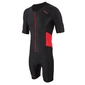 Zone3 Activate Trisuit Volledige Rits Korte Mouwen Zwart/Rood Heren