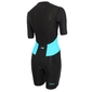 Zone3 Activate Trisuit Volledige Rits Korte Mouwen Zwart/Blauw Dames
