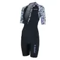 Zone3 Lava Trisuit Korte Mouwen Zwart/Wit Dames