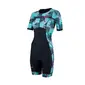 Zone3 Activate+ Momentum II Trisuit Korte Mouwen Zwart/Groen Dames