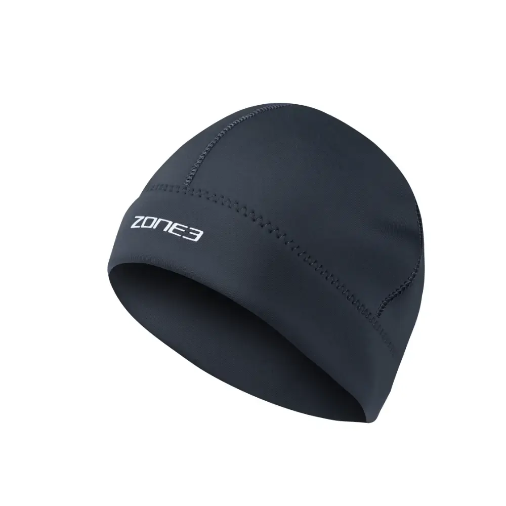 Zone3 Active-Flex Neopreen Swin Beanie Badmuts Grijs/Oranje