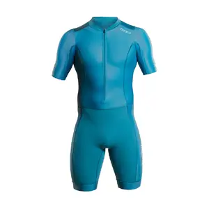 Zone3 Activate+ Trisuit Korte Mouwen Groen Heren