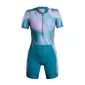 Zone3 Activate+ Trisuit Korte Mouwen Paars Dames