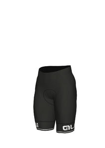Ale Solid Corsa Fietsbroek Kort Zonder Bretels Zwart/Wit Heren