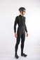 ALE Clima Be-Hot Fietsbroek Lang Met Zeem en Bretels Zwart Heren — afbeelding 4