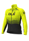 Ale Solid Summit DWR Fietsjack Fluo Geel/Zwart Heren