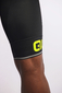 Ale Solid Corsa Fietsbroek Kort Zwart/Geel Heren