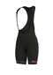Ale Solid Traguardo Fietsbroek Kort Zwart/Fluo Roze Dames
