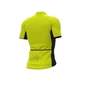 Ale Solid Color Block Fietsshirt Korte Mouwen Fluo Geel Heren
