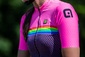 Ale PRS Bridge Fietsshirt Korte Mouwen Roze Dames