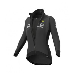 Ale PRS Switch DWR Combi Donna Fietsjack Zwart/Grijs Dames