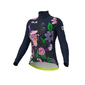 Ale PR-R City Fietsshirt Lange Mouwen Donkerblauw/Multi Dames