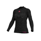 Ale Seamless Wool Ondershirt Lange Mouwen Zwart Dames