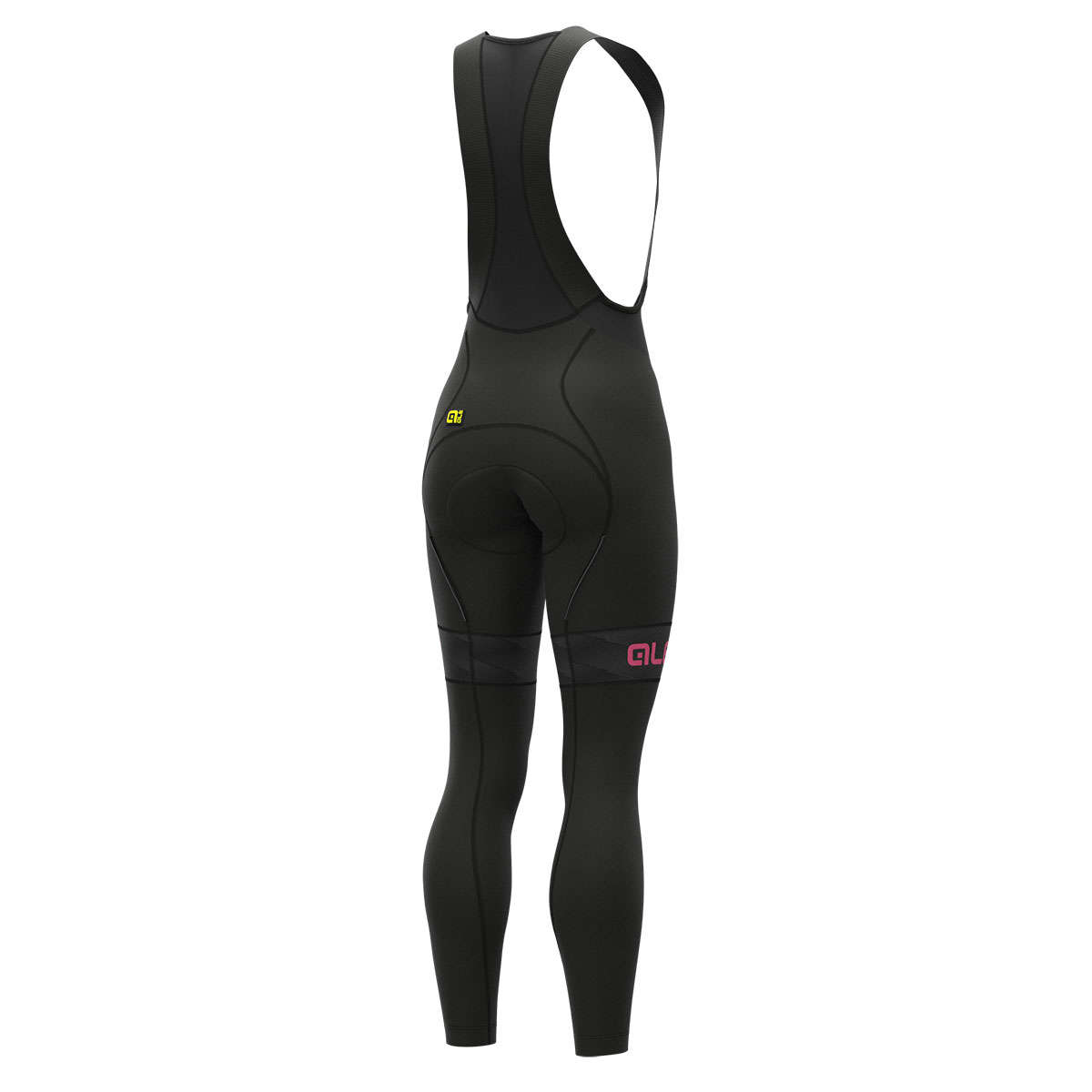 Ale PR-R Mild Fietsbroek Lang Zwart/Roze Dames