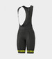 Ale PRR Strada Fietsbroek Kort Zwart/Fluo Geel Dames