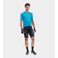 Ale R-EV1 Silver Cooling Fietsshirt Korte Mouwen Turquoise Heren
