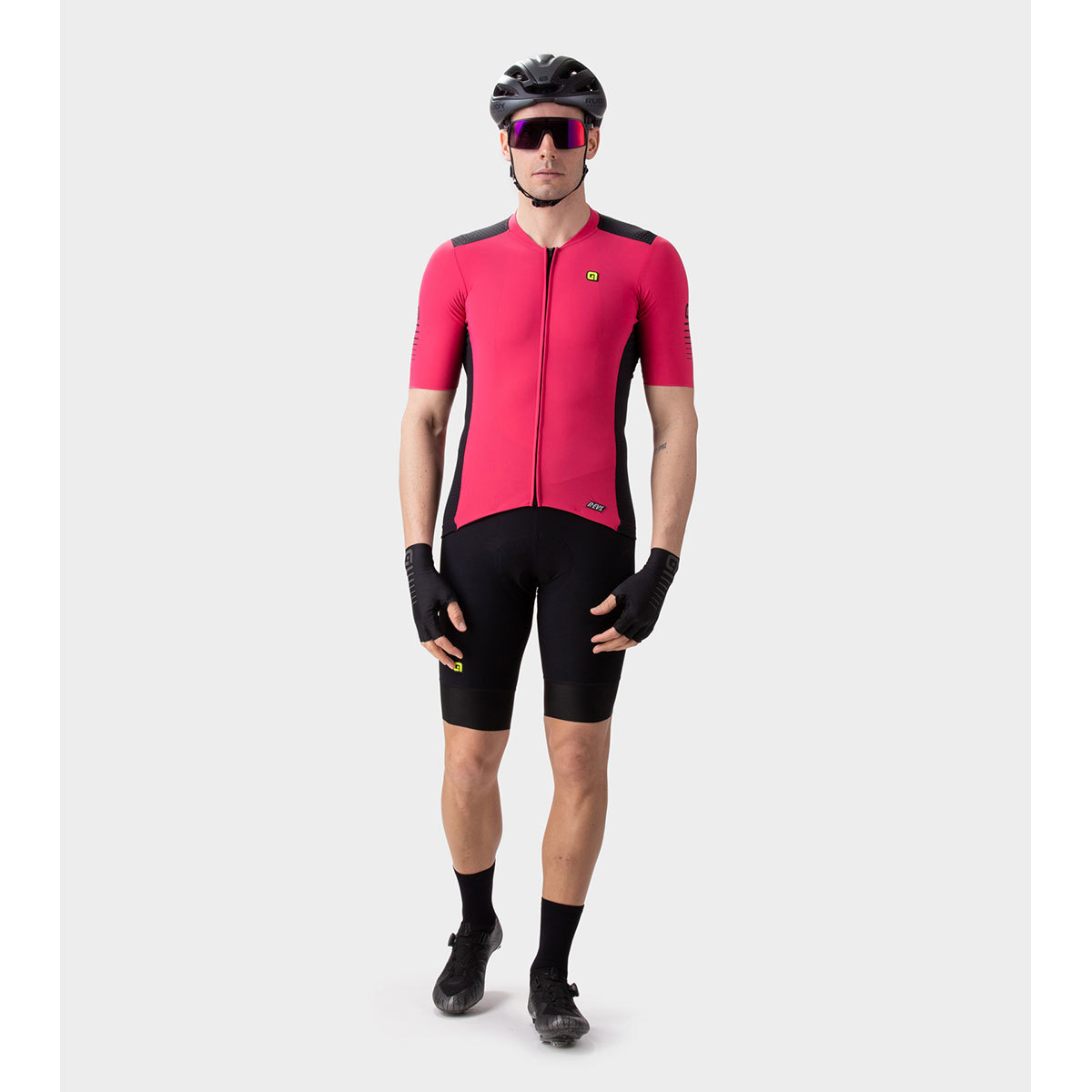 Ale R-EV1 Race 2.0 Fietsshirt Korte Mouwen Roze Heren