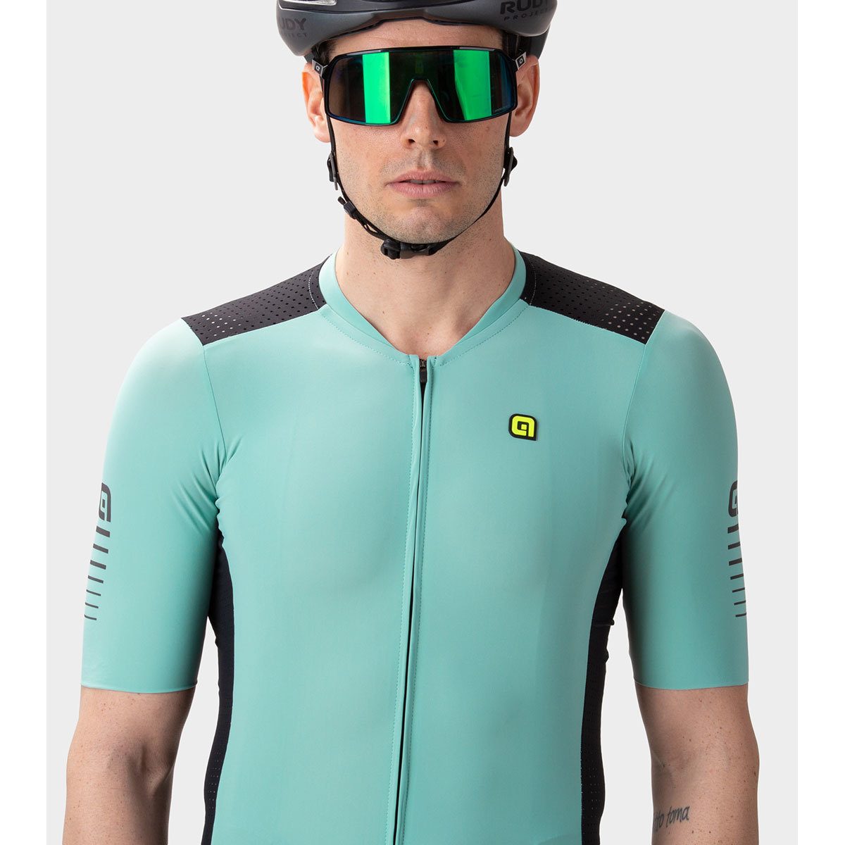 Ale R-EV1 Race 2.0 Fietsshirt Korte Mouwen Blauw Heren