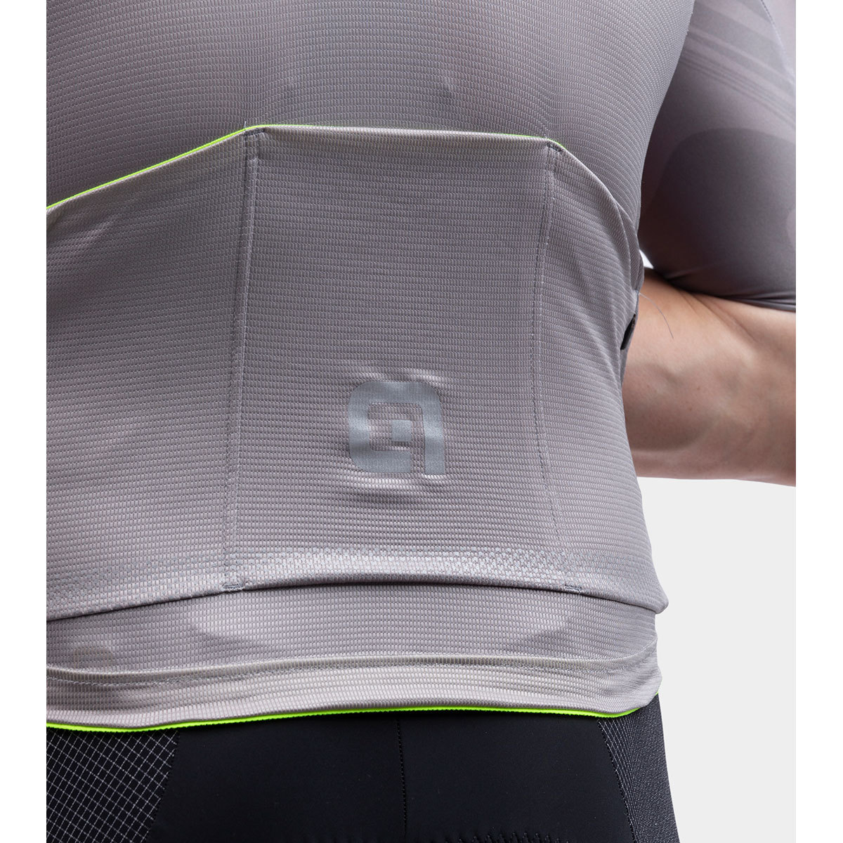 Ale R-EV1 Artika Fietsshirt Korte Mouwen Grijs Heren