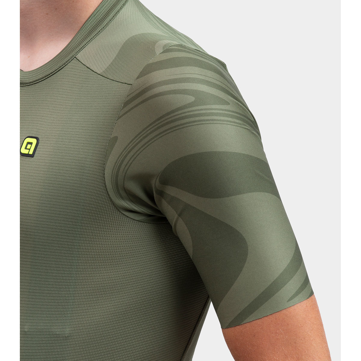 Ale R-EV1 Artika Fietsshirt Korte Mouwen Groen Heren