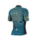 Ale PR-S Checker Fietsshirt Korte Mouwen Lichtblauw Heren
