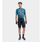 Ale PR-S Checker Fietsshirt Korte Mouwen Lichtblauw Heren