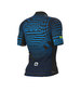 Ale PR-S Checker Fietsshirt Korte Mouwen Blauw Heren