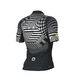 Ale PR-S Checker Fietsshirt Korte Mouwen Grijs Heren